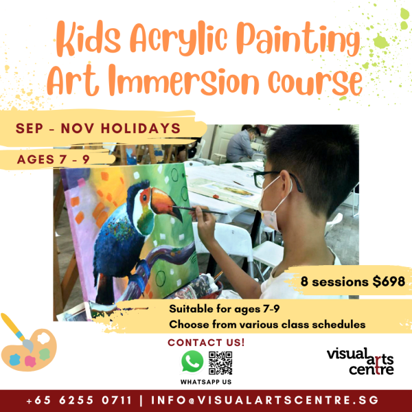 Kids Acrylic Painting Art Immersion Course
